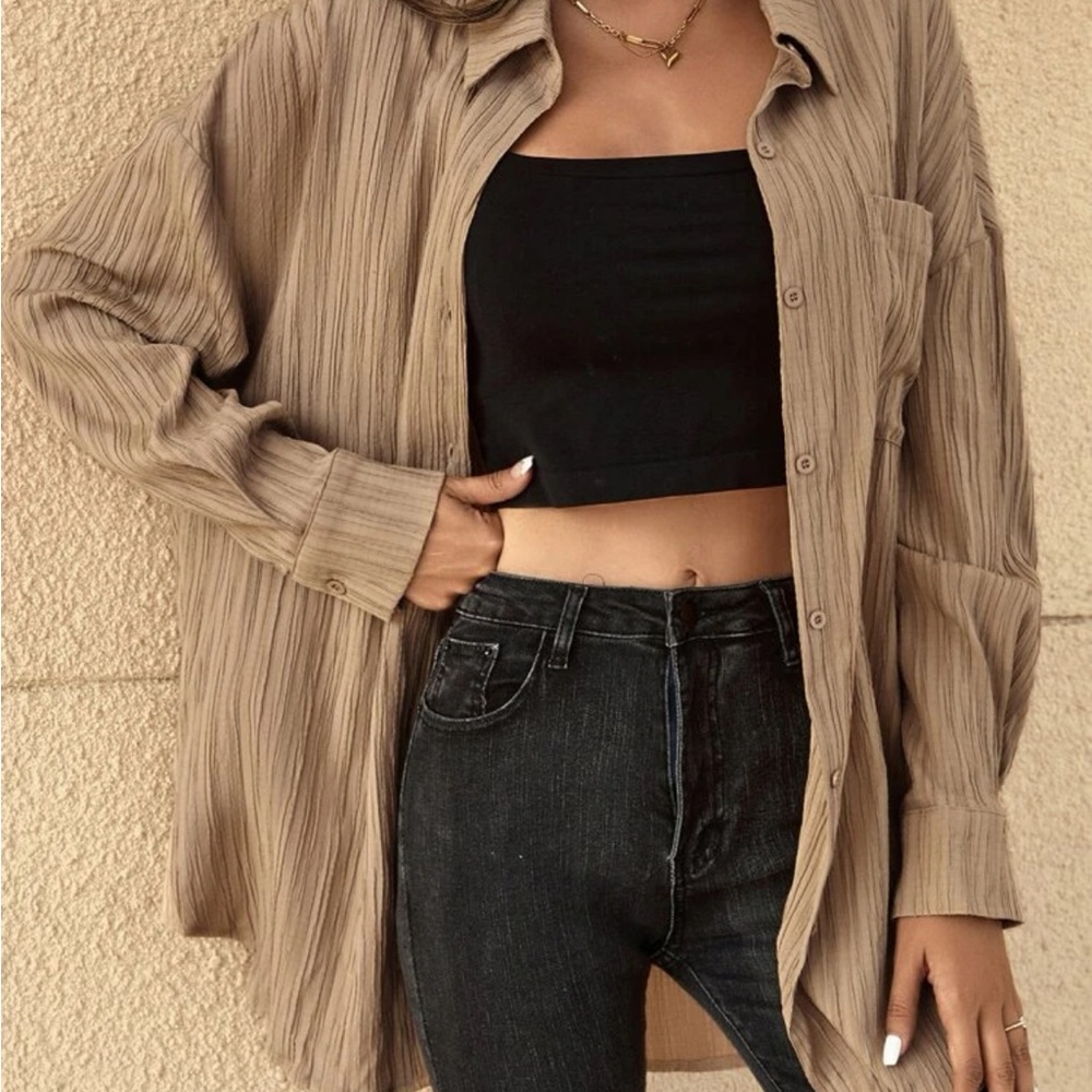 Pocket patched shirt